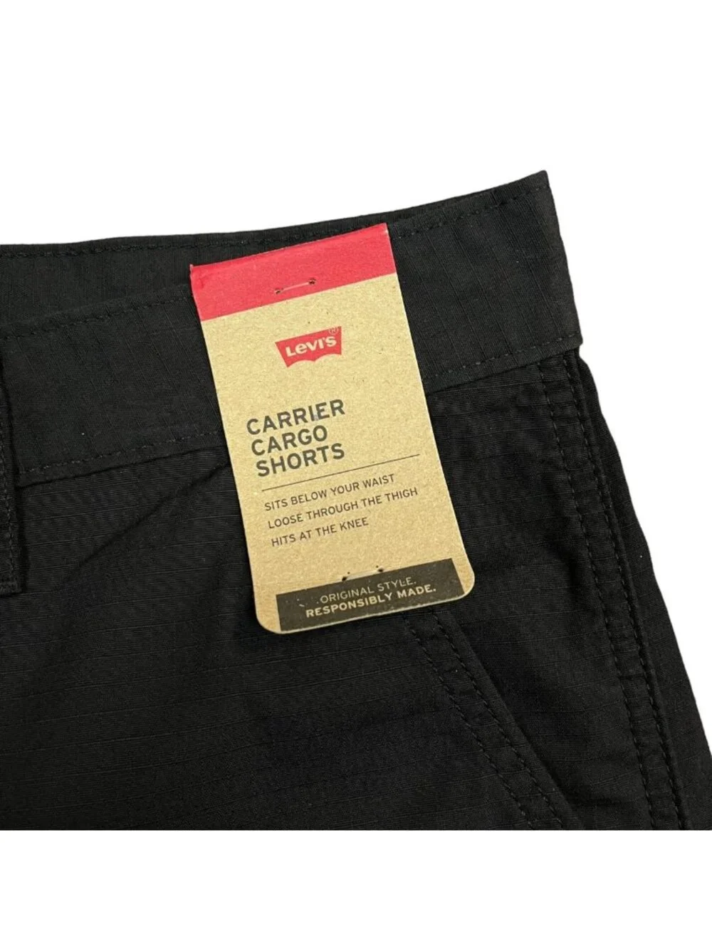 Levis Mens Carrier Cargo Bermuda Shorts 42X10 (Waist 44